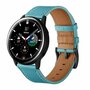 lederen bandje - Blauw - Huawei Watch GT 2 &amp; GT 3 - 42mm