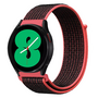 Sport Loop nylon bandje - Roze/zwart - Huawei Watch GT 2 Pro / GT 3 Pro - 46mm