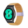 Braided nylon bandje - Geel - Huawei Watch GT 2 Pro / GT 3 Pro - 46mm