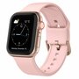 Soft siliconen bandje met gespsluiting - Roze - Geschikt voor Apple Watch 38mm / 40mm / 41mm / 42mm