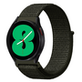 Sport Loop nylon bandje - Leger groen - Samsung Galaxy Watch 7 - 40mm / 44mm &amp; Watch FE