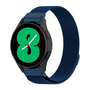 Milanese bandje (ronde connector) - Donkerblauw - Samsung Galaxy Watch 7 - 40mm / 44mm &amp; Watch FE