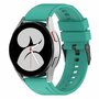 Siliconen gesp bandje - Turquoise - Samsung Galaxy watch 7 - 40mm &amp; 44mm