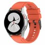 Siliconen gesp bandje - Oranje - Samsung Galaxy watch 7 - 40mm &amp; 44mm