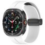 D-buckle sportband - Wit - Samsung Galaxy Watch Ultra 47mm