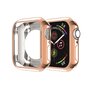 Siliconen case 42mm - Ros&eacute; goud - Geschikt voor Apple Watch 42mm (series 1 t/m 3)