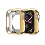 Siliconen case 42mm - Goud - Geschikt voor Apple Watch 42mm (series 1 t/m 3)