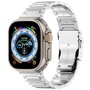 Titanium H-type schakelband  - Zilver - Geschikt voor Apple Watch 44mm / 45mm / 46mm / 49mm