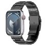 Titanium Premium Link bandje  - Zwart - Geschikt voor Apple Watch 44mm / 45mm&nbsp;/ 46mm / 49mm