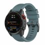 Siliconen sportbandje - Grijsblauw - Garmin Fenix 8 - 43mm