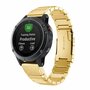 Stainless steel schakelband - Goud - Garmin Fenix 8 - 43mm