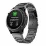 Stalen schakelband - Zwart - Garmin Fenix 8 - 43mm