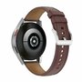 Luxe leren bandje - Donkerbruin - Huawei Watch GT 5 (Pro) / GT 4 / GT 3 / GT 2 - 46mm