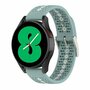 Dot Pattern siliconen bandje - Groenblauw - Huawei Watch GT 5 (Pro) / GT 4 / GT 3 / GT 2 - 46mm