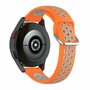 Siliconen sportbandje met gesp - Oranje + grijs - Huawei Watch GT 5 (Pro) / GT 4 / GT 3 / GT 2 - 46mm