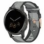 Huawei Watch GT 4 / GT 5 (41mm) &amp; GT 5 Pro (42mm) - Canvas nylon bandje - Grijs