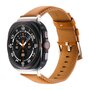 Premium leren bandje - Lichtbruin - Samsung Galaxy Watch Ultra bandjes - 47mm