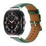 Premium leren bandje - Groen - Samsung Galaxy Watch Ultra bandjes - 47mm