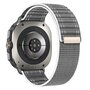 Nylon Wave band - Grijs - Samsung Galaxy Watch Ultra 47mm