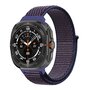 Nylon loop bandje - Blauwpaars  - Samsung Galaxy Watch Ultra 47mm