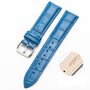 Garmin Lily 2 - Crocodile leren bandje - Blauw