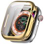 Apple Watch TPU case - Goud - Geschikt voor Apple Watch 42mm - Series 10