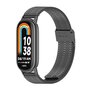 Stalen RVS band - Zwart - Xiaomi Smart Band 8