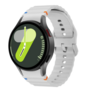 Wave Sportband met aansluitknop - Grijs -  Samsung Galaxy Watch 4 Classic - 42mm &amp; 46mm