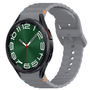 Wave Sportband met aansluitknop - Donkergrijs -  Samsung Galaxy Watch 6 Classic - 47mm &amp; 43mm