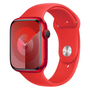 Rubberen sportbandje - Rood - Geschikt voor Apple watch 38mm / 40mm / 41mm / 42mm