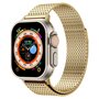 Stainless Steel Loop band - Goud - Extra strong - Geschikt voor Apple Watch 44mm / 45mm&nbsp;/ 46mm / 49mm