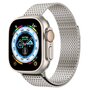 Stainless Steel Loop band - Titanium kleur - Extra strong - Geschikt voor Apple Watch 44mm / 45mm&nbsp;/ 46mm / 49mm