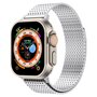 Stainless Steel Loop band - Zilver - Extra strong - Geschikt voor Apple Watch 44mm / 45mm&nbsp;/ 46mm / 49mm