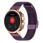 Garmin Venu 3s / Vivoactive 4s / Venu 2s / Vivomove 3s / Forerunner 255s - Milanese bandje met klemsluiting - Paars