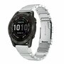 Stainless steel schakelband - Zilver - Garmin Instinct 3 / Instinct E - 45mm