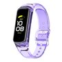 Doorzichtige TPU band (zon verkleurend) - Transparant paars - Samsung Galaxy Watch Fit 2