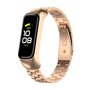 Stalen schakelband - Ros&eacute; goud - Samsung Galaxy Watch Fit 2