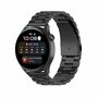 Stalen schakelband - Zwart - Huawei Watch 4 (pro) / 3 (pro) / Ultimate