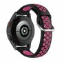 Siliconen sportbandje met gesp - Zwart + roze - Huawei Watch 4 (pro) / 3 (pro) / Ultimate