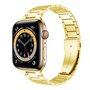 Stalen schakelband - Goud - Geschikt voor Apple watch 38mm / 40mm / 41mm / 42mm