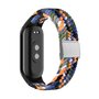 Braided nylon bandje - Multicolor Dark - Xiaomi Smart Band 8 &amp; 9