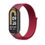 Sport loop nylon bandje - Rood - Xiaomi Smart Band 8 &amp; 9