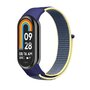 Sport loop nylon bandje - Donkerblauw - Xiaomi Smart Band 8 &amp; 9