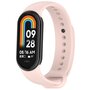 Siliconen bandje - Lichtroze - Xiaomi Smart Band 8 &amp; 9