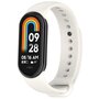 Siliconen bandje - Roomwit - Xiaomi Smart Band 8 &amp; 9