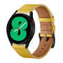 lederen bandje - Geel - Xiaomi Watch 2 / Xiaomi Watch S1 / S2 / S3 / S4 / Mi Watch