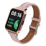 Leren band met case - Rood - Xiaomi Redmi Watch 2 (Lite)