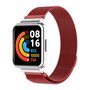 Milanese bandje met case - Rood - Xiaomi Redmi Watch 2 (Lite)