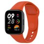 Siliconen bandje - Oranje - Xiaomi Redmi Watch 3