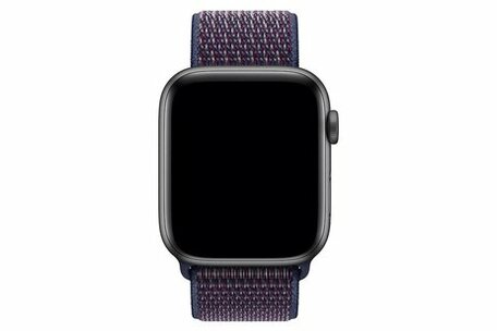 Sport Loop nylon bandje - Donker paars - Geschikt voor Apple Watch 38mm / 40mm / 41mm / 42mm